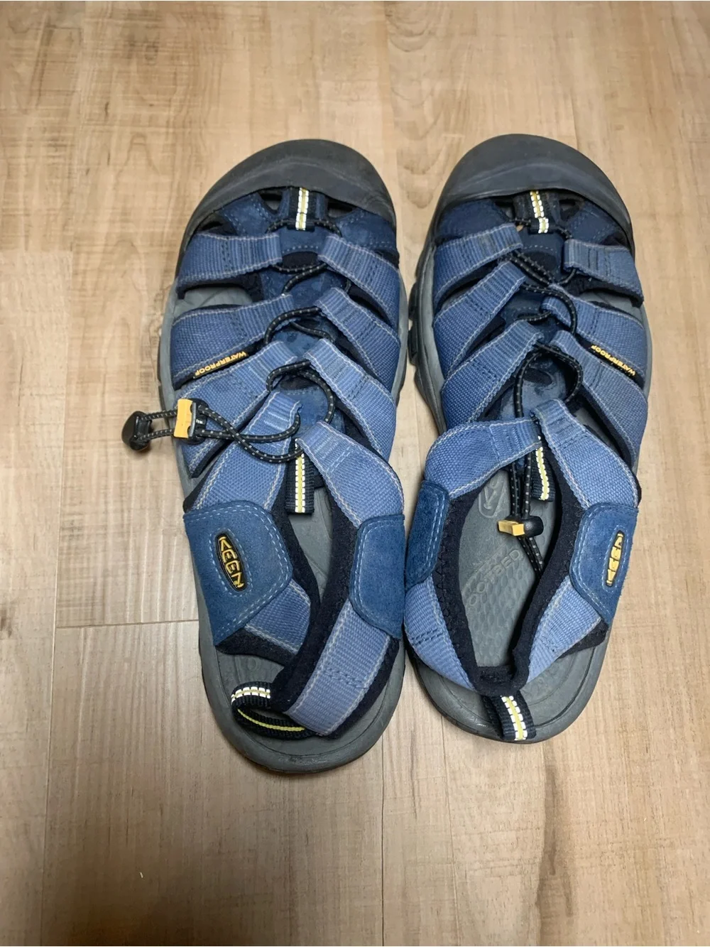 Keen Men’s Navy Blue Closed-Toe Outdoor Sandals